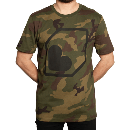 Burgtec Camo Tech T-Shirt Medium - Camouflage Top