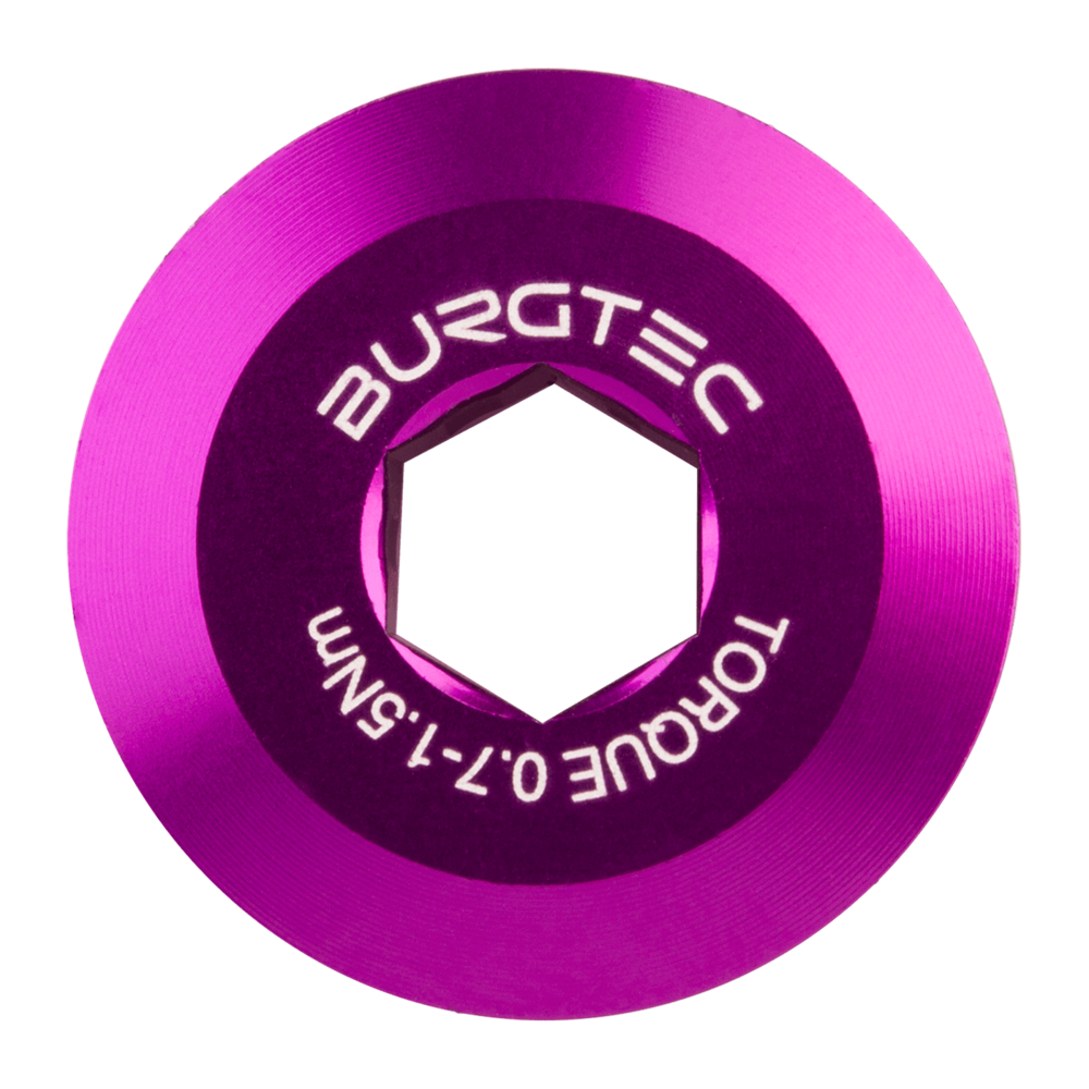 Burgtec Purple Rain Shimano Crank Bolt