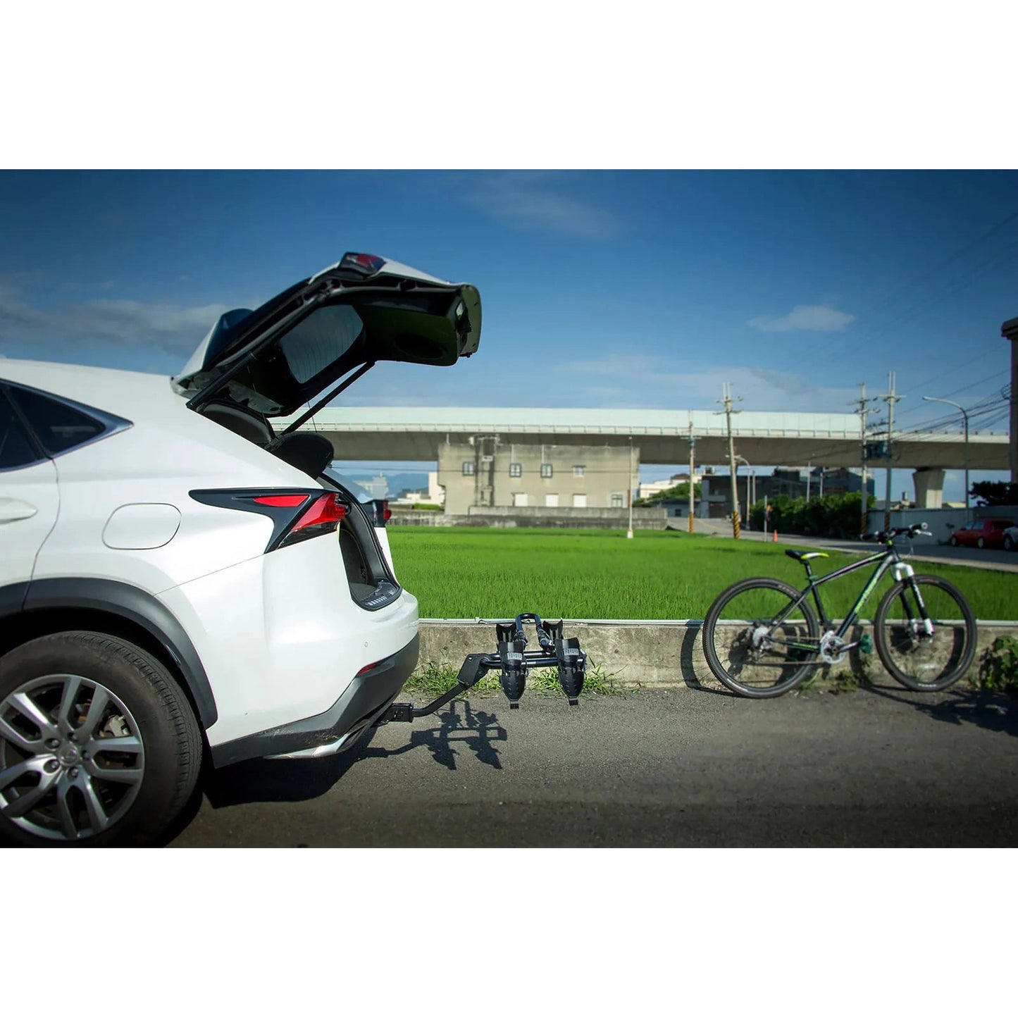 BUZZRACK Buzzybee H2 Hitch Bike Rack - 2 Bike Platform Carrier