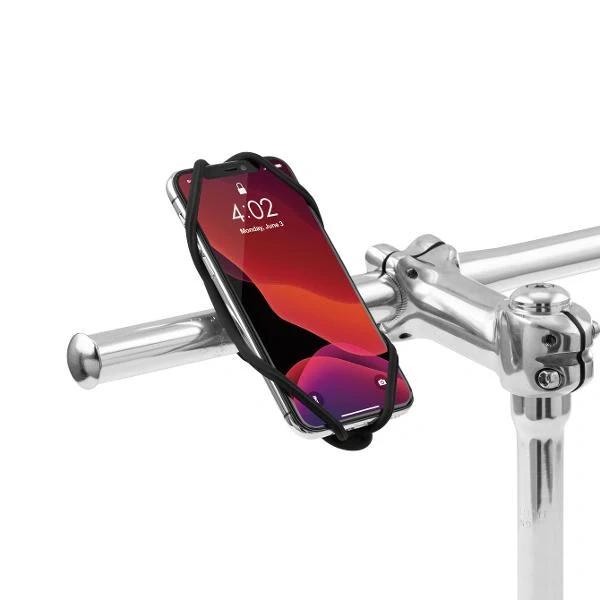 Bone Head Bike Tie 4 Black Phone Case Holder For Cycling