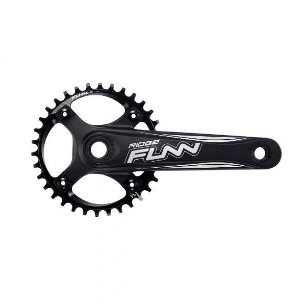 Funn Ridge 170Mm Crankset - 36T Black - Mountain Bike Crankset
