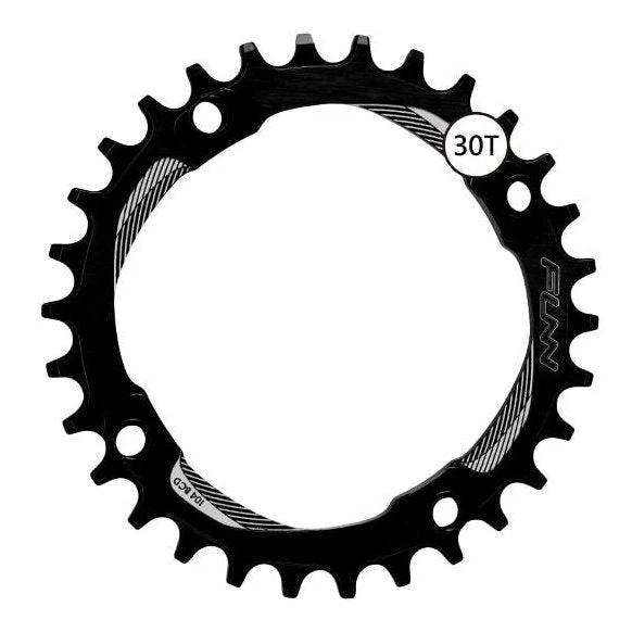 Funn Solo Chainring 30T 104 Bcd Black Crank Chain Ring