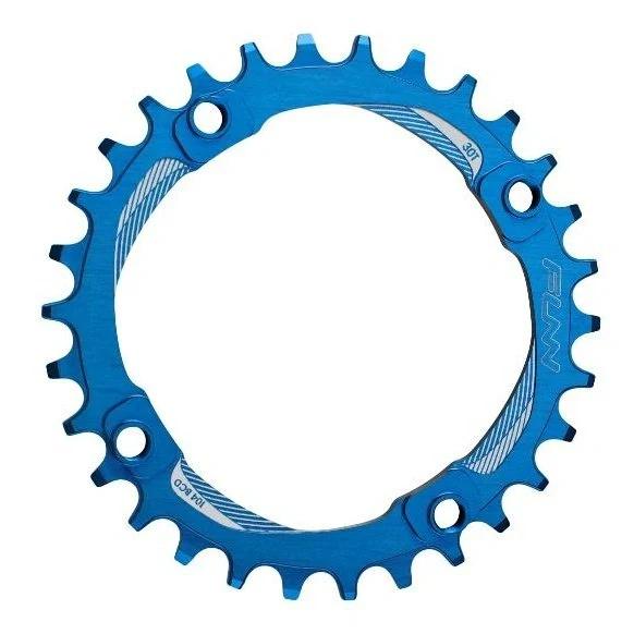 Funn Solo Chainring Blu 30T 104 Bcd Mountain Bike Crank Chain Ring