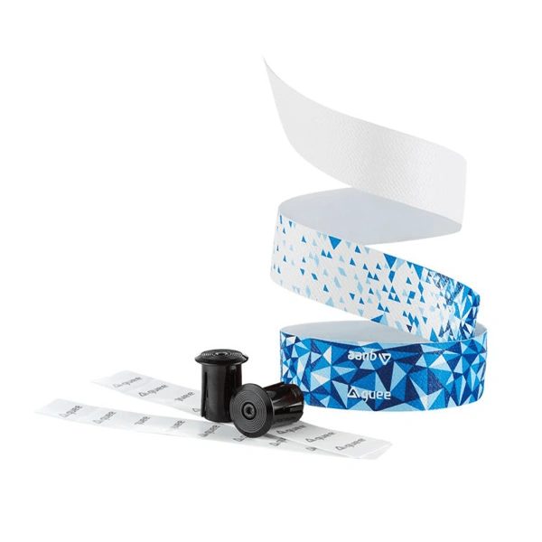Guee Geo White Blue Bar Tape For Dropbars