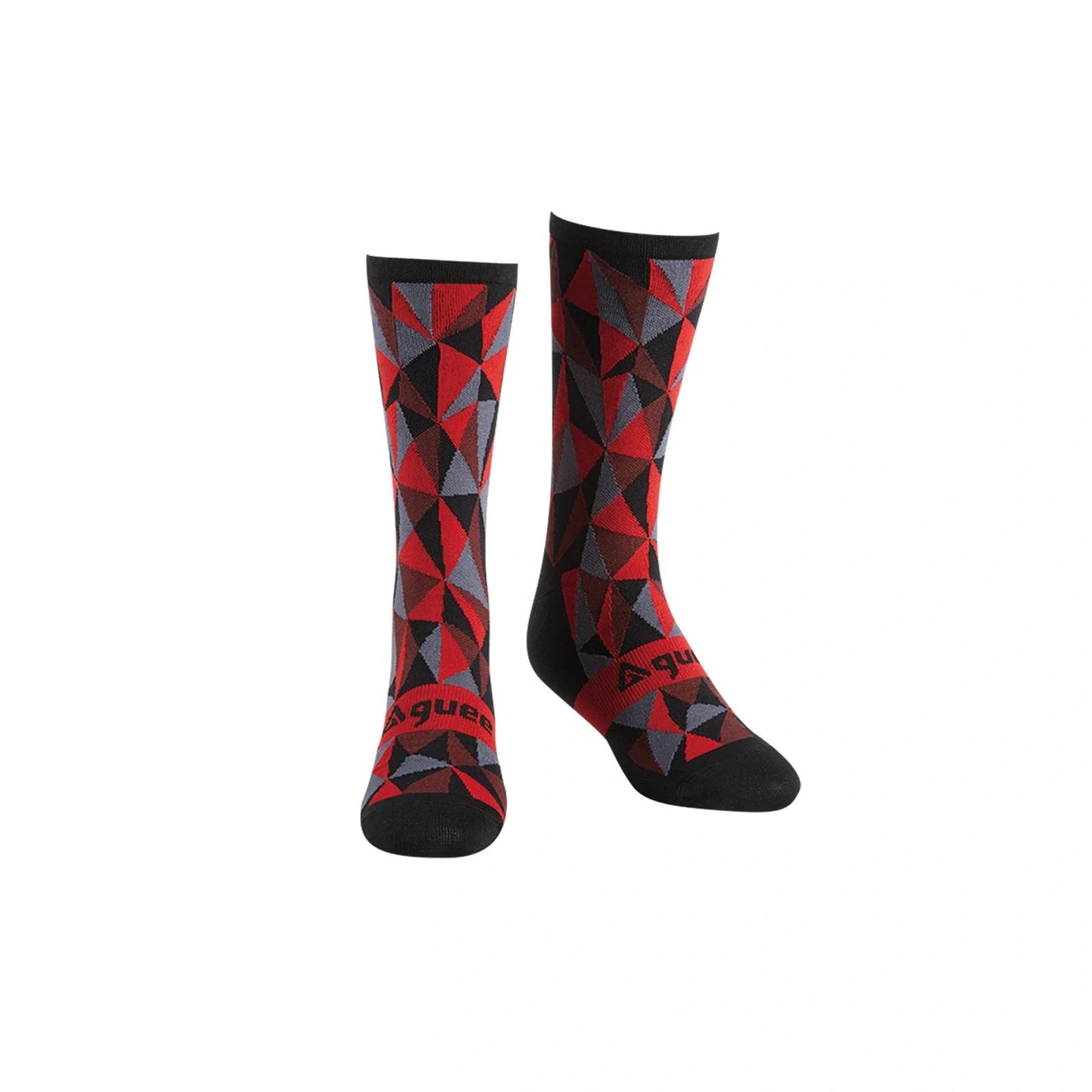Guee Race Socks Blk/Red - M Cycling Apparel