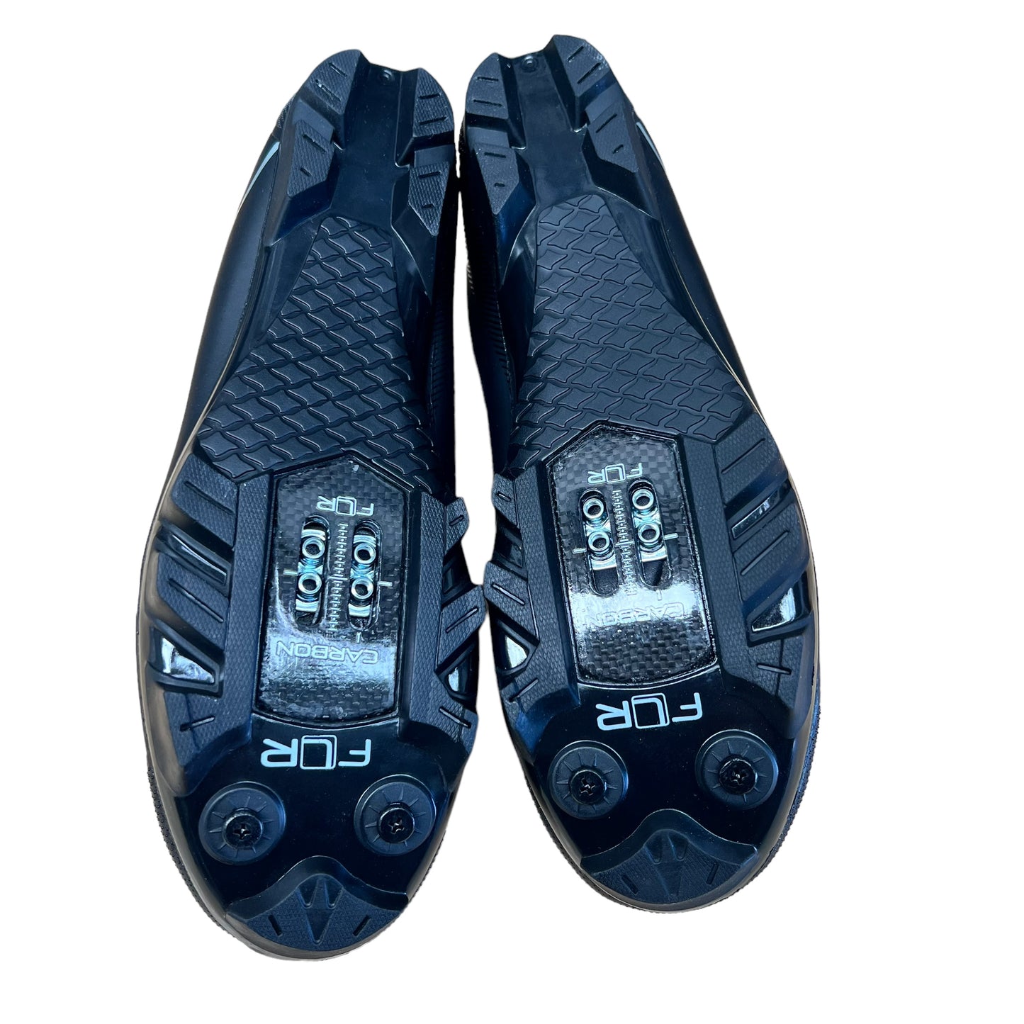 FLR Shoes F-75-II Elite MTB Shoes - Carbon Plate, Single Dial, Size 44, Black