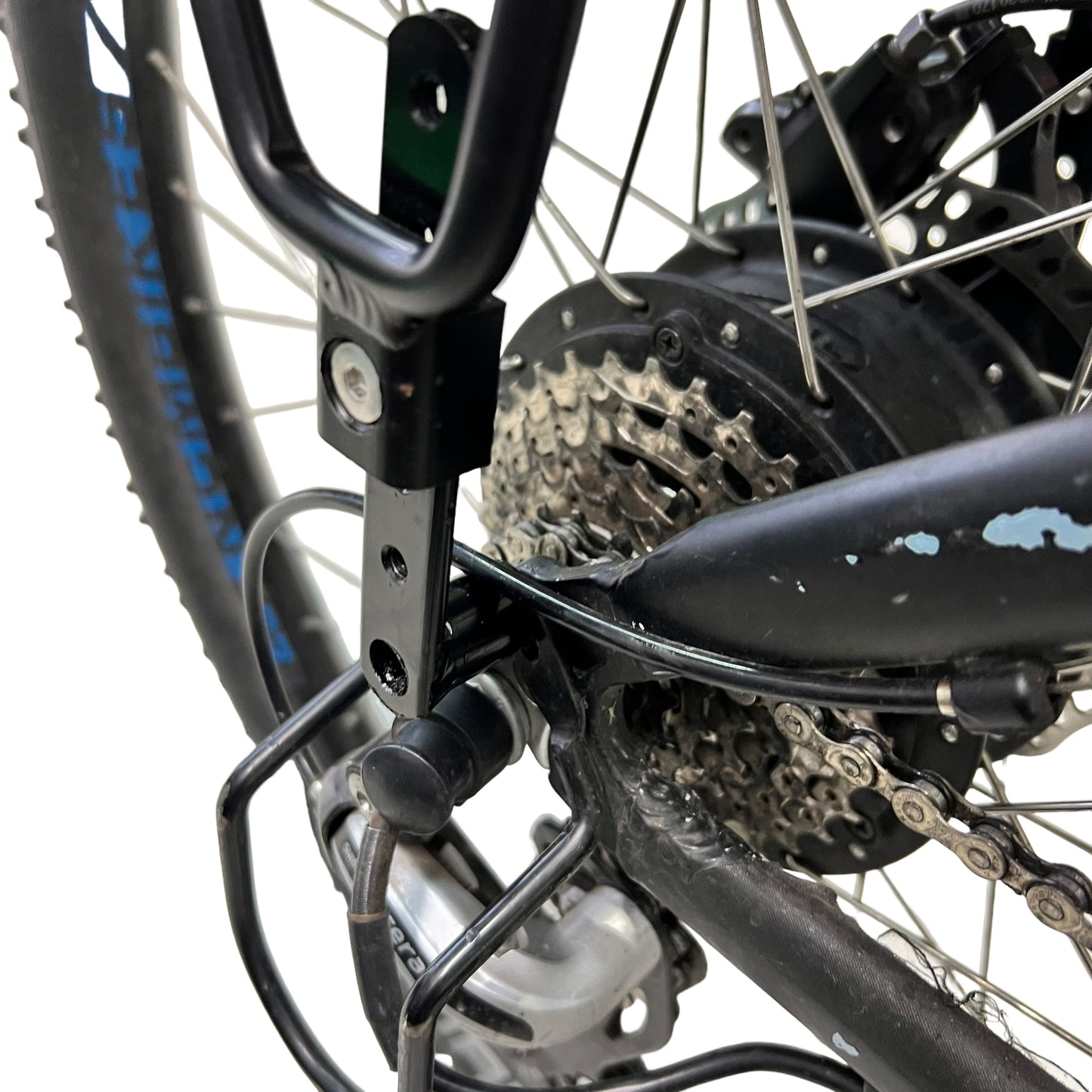 Alloy Front / Rear Rack with Fixed Basket - Heavy Duty, 10kg Weight Limit