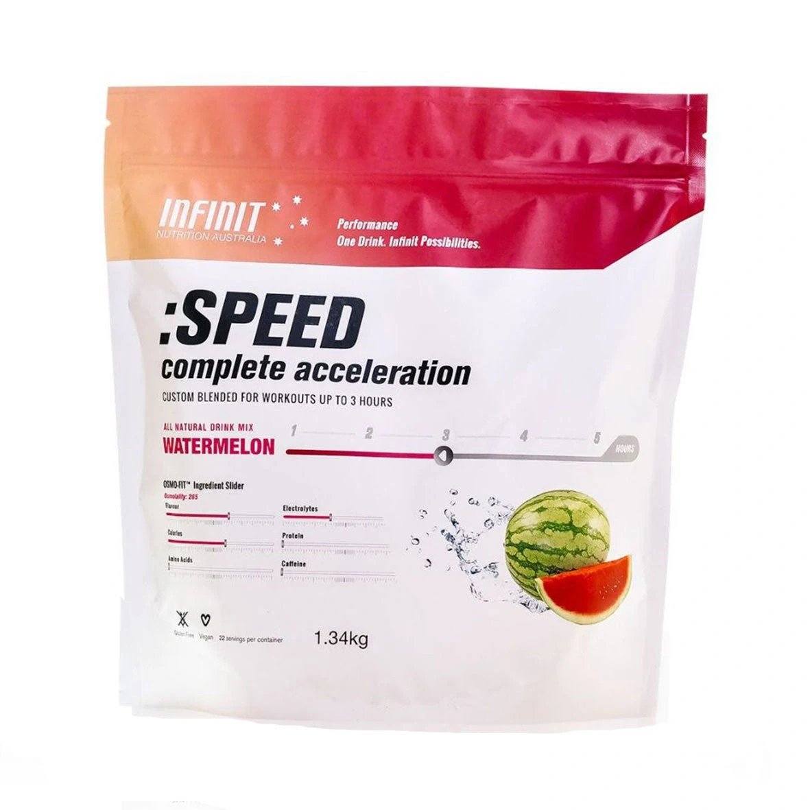 Infinit-Nutrition Speed Watermelon Energy Bars
