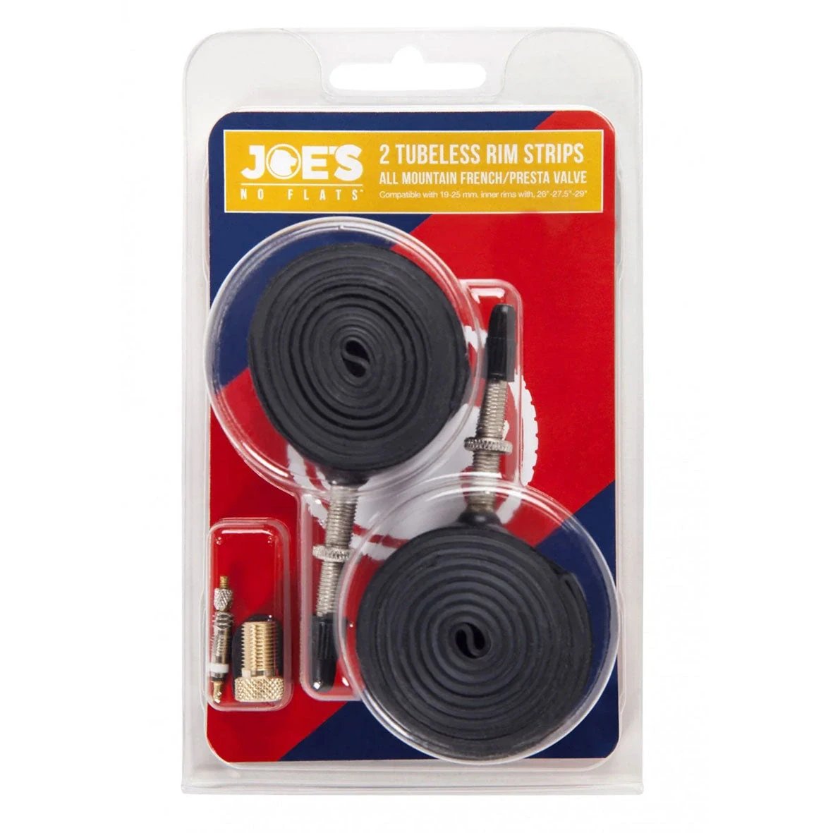 Joes-No-Flats Am Yellow Pv Tubeless Rim Strips