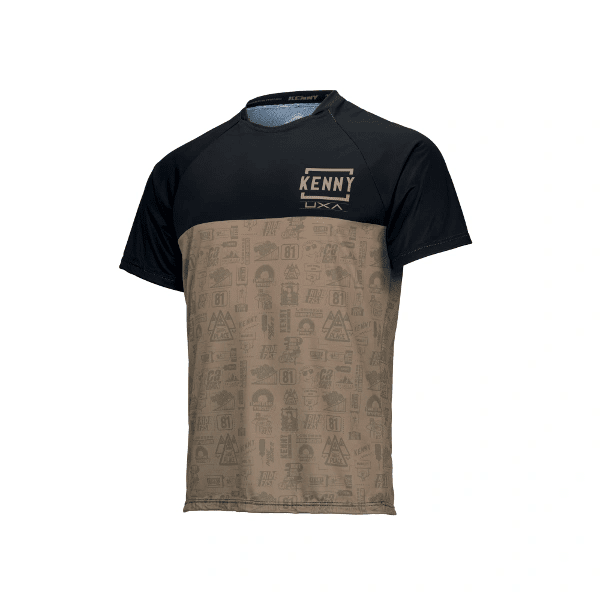Kenny Charger Ss M Kaki Jersey Shirt - Men'S Casual Top