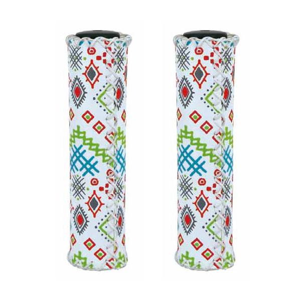 Kwt Cruiser Patterned Flatbar Grips & Accessories