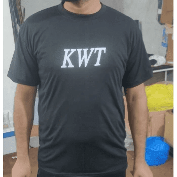 Kwt Skull Graphic T-Shirt - Men'S Large - Black Cotton Top