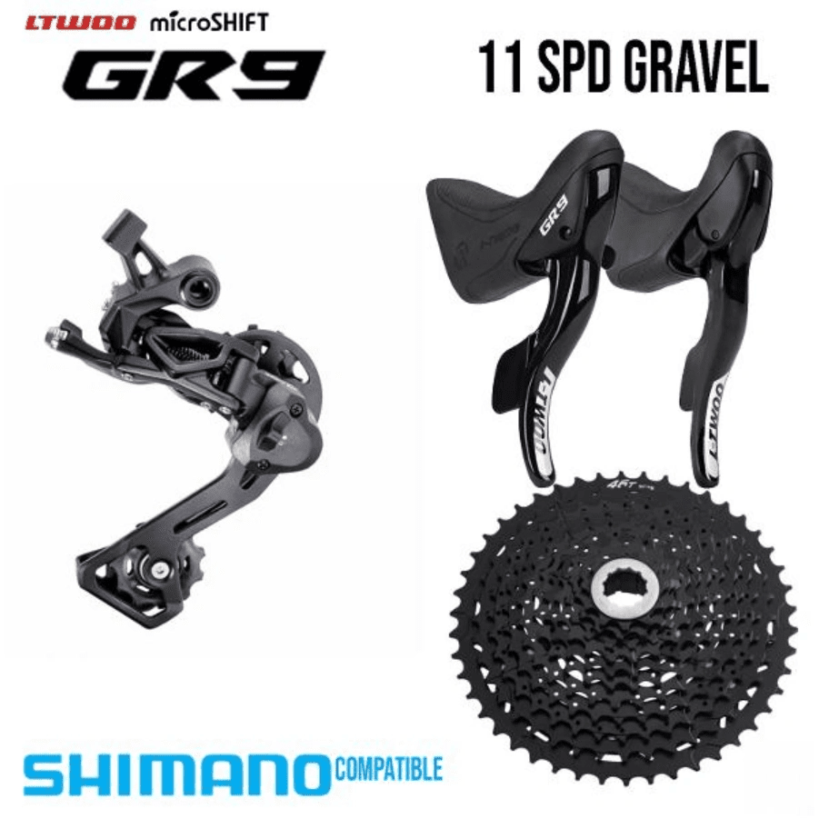 Ltwoo Gr9 Gravel Groupset - 11 Speed Road Kit