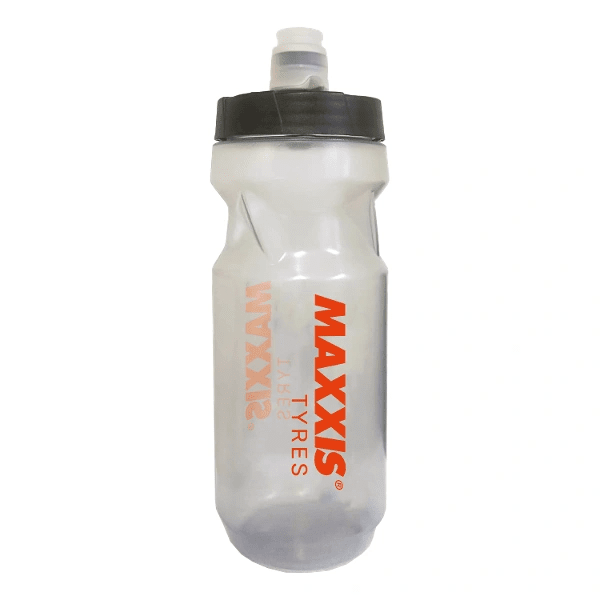 Maxxis Clear 500M Water Bottle With Cage Holder - Hydration Cycling Gear