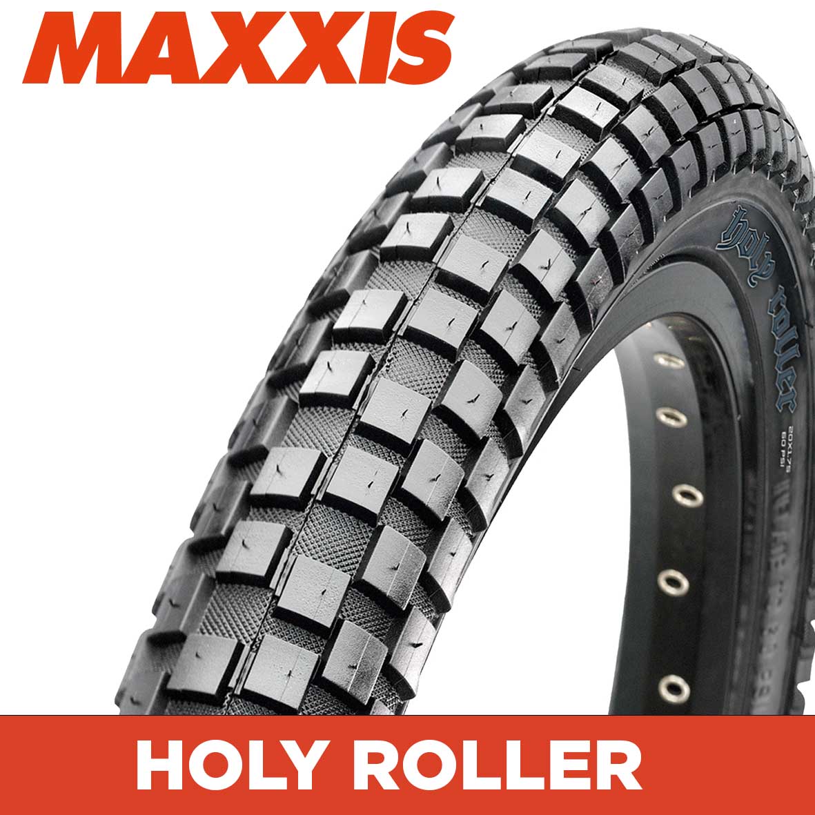 Maxxis Holy Roller 26 X 2.2 Urban Bike Tyres - Versatile Tread Pattern