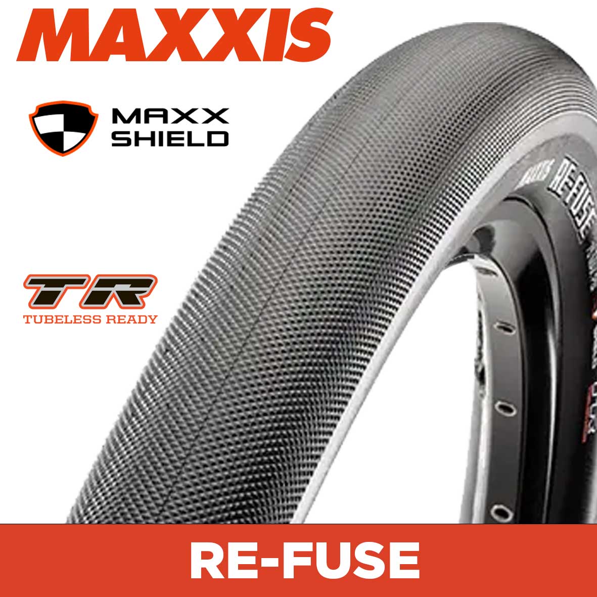 Maxxis Refuse 27.5 X 2.00 Tr Gravel Tyres - 650B
