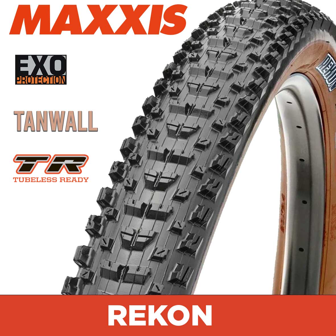 Maxxis Rekon 29 X 2.4 Exo Dtw Tr All Mountain 29" Tyres