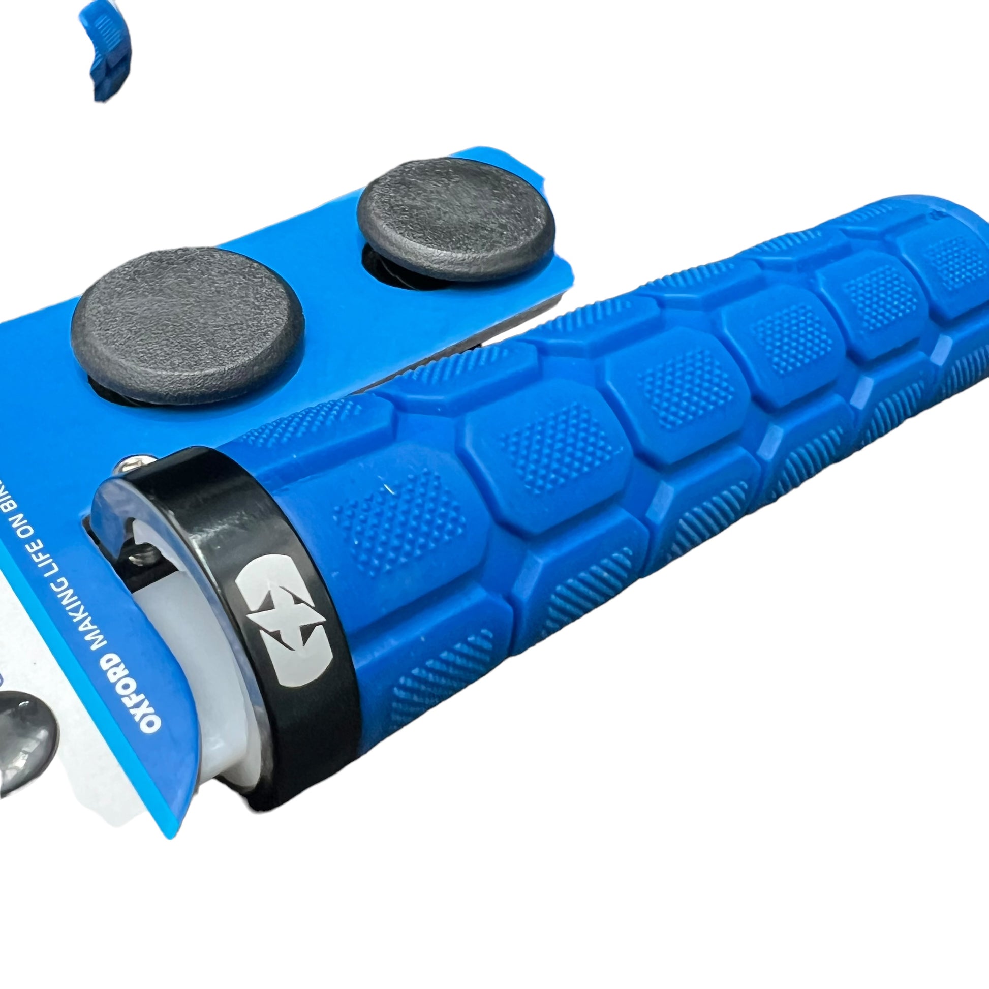 Oxford Blue Lock-On Grips