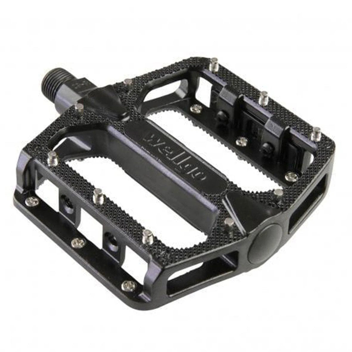 Qbp Alloy Mtb Pedals 9/16 Black - Lightweight Mountain Bike Pedal