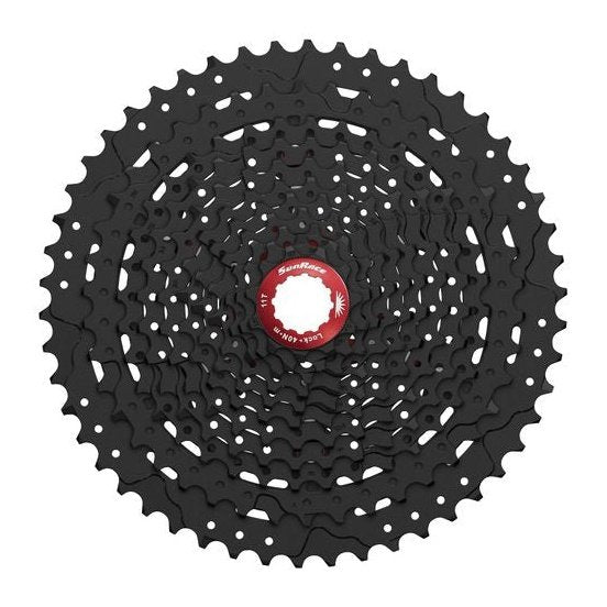 Sunrace 11-51t 11 Speed Cassette Shimano Spline Black Chrome