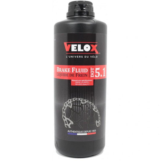 Velox Dot 5.1 Brake Fluid 500Ml For Disc Brakes