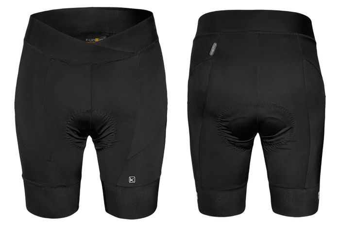 Funkier Mili Elite Women-s Cycling Shorts - Black XL