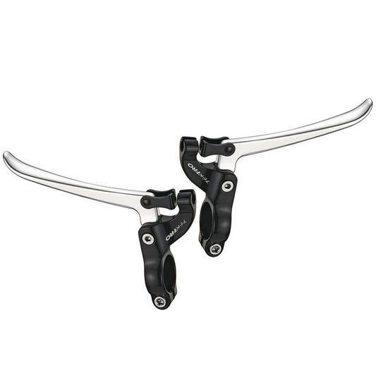 Tektro FL750 Brake Levers for Flat Bar Road Bikes - 3 Finger Alloy Design for Caliper or Mini V Brakes