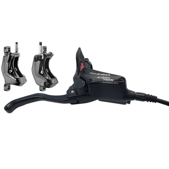 TEKTRO AURIGA TWIN HDT545 Hydraulic Disc Brake - Right Hand Lever, Black