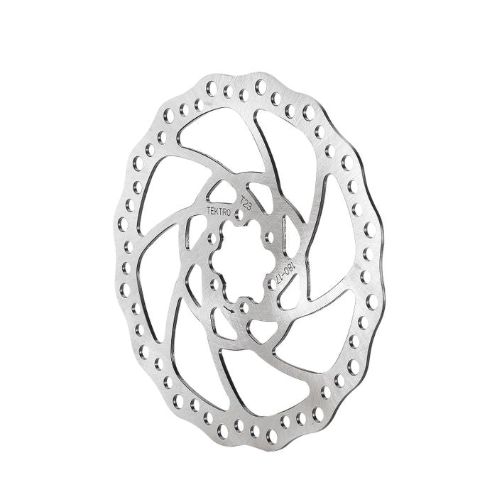 Tektro 160mm Disc Rotor - Stainless Steel with T25 Torque 6 Bolts
