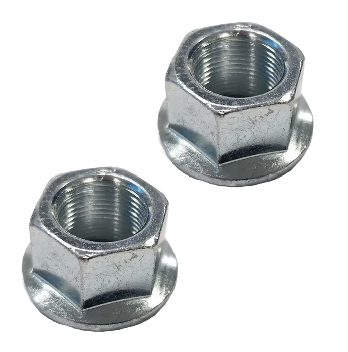 14mm Axle Flange Hub Nut - Pack of 2