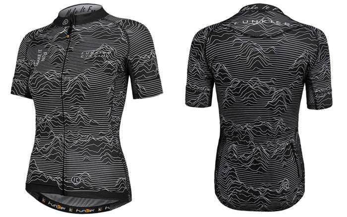 Funkier Rossini Women-s Pro Race Fit Jersey - Black, XL/Large