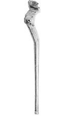 EVO Kickstand 20-27 Center Mount Alloy Silver