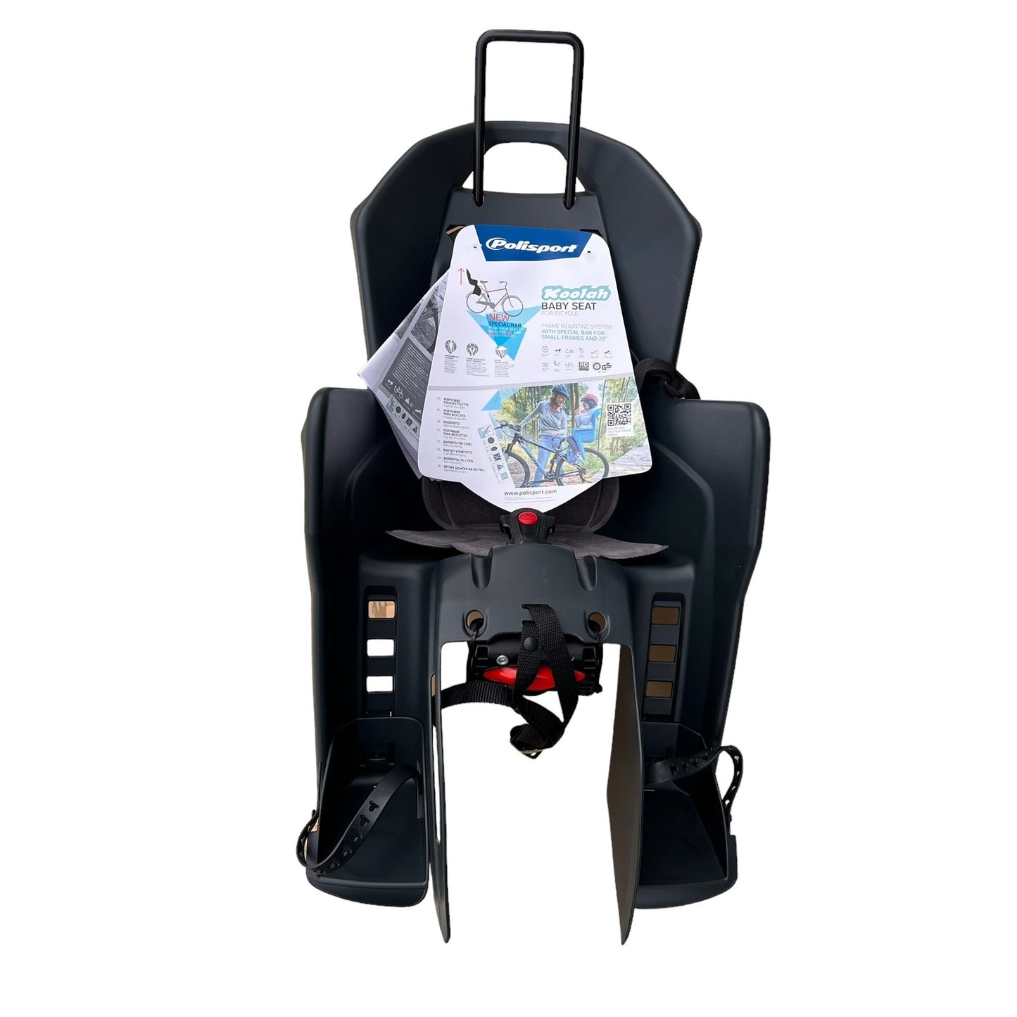Polisport Koolah 29ER Baby Seat with 3-Point Harness & Security Belt