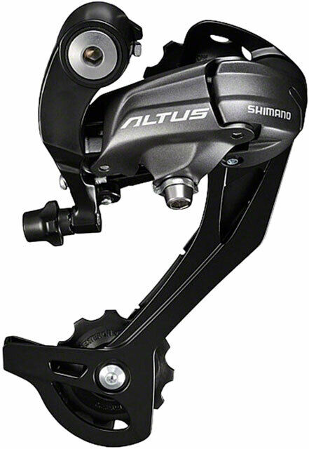SHIMANO RD-M370 SGS 9 Speed (BLACK) Rear Derailleur Long Cage MTB Bicycle Bike RD 370