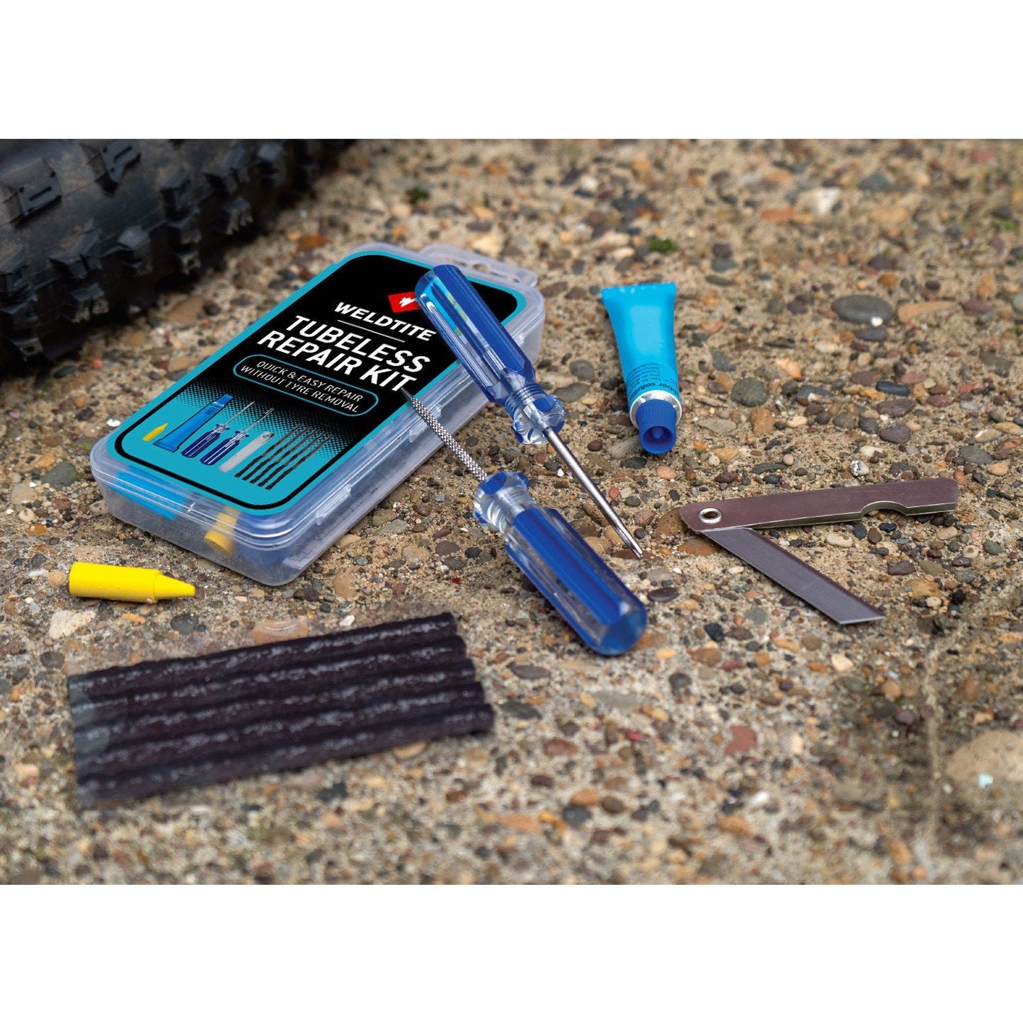 Weldtite Tubeless Repair Kit - Efficient Tire Fix
