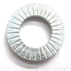 10mm Axle Knurled Washer - Secure Fit & Grip