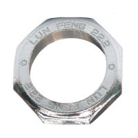 22.2mm Headset Lock Nut - Silver