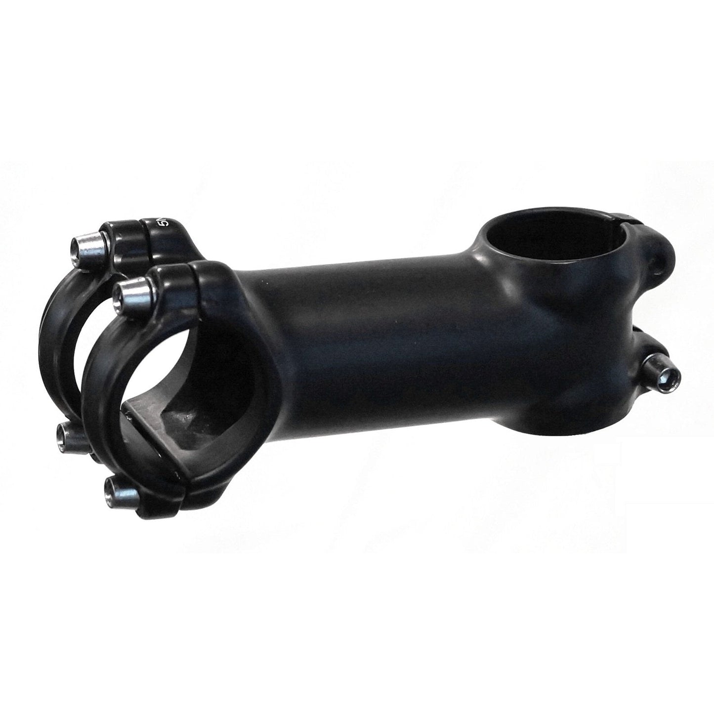 Ahead 28.6mm x 90mm Stem 7 Degree Rise, 31.8 BB, 4 Bolt Face Plate, Matt Black Finish