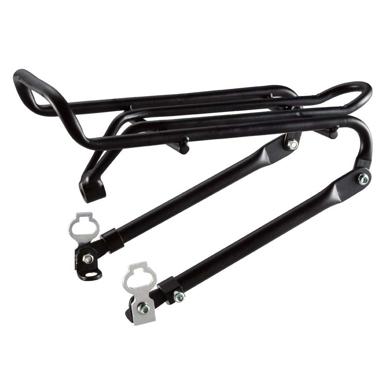 Alloy Front Rack for Bikes - Adjustable & 10kg Load Capacity
