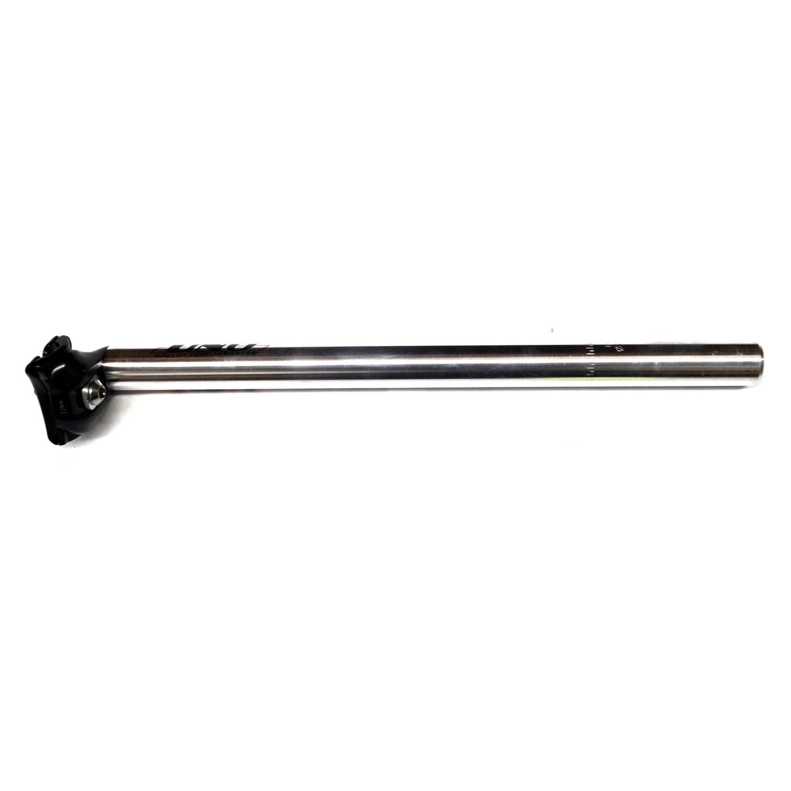 Alloy Silver Micro Adjust Seat Post - 26.4 x 400mm