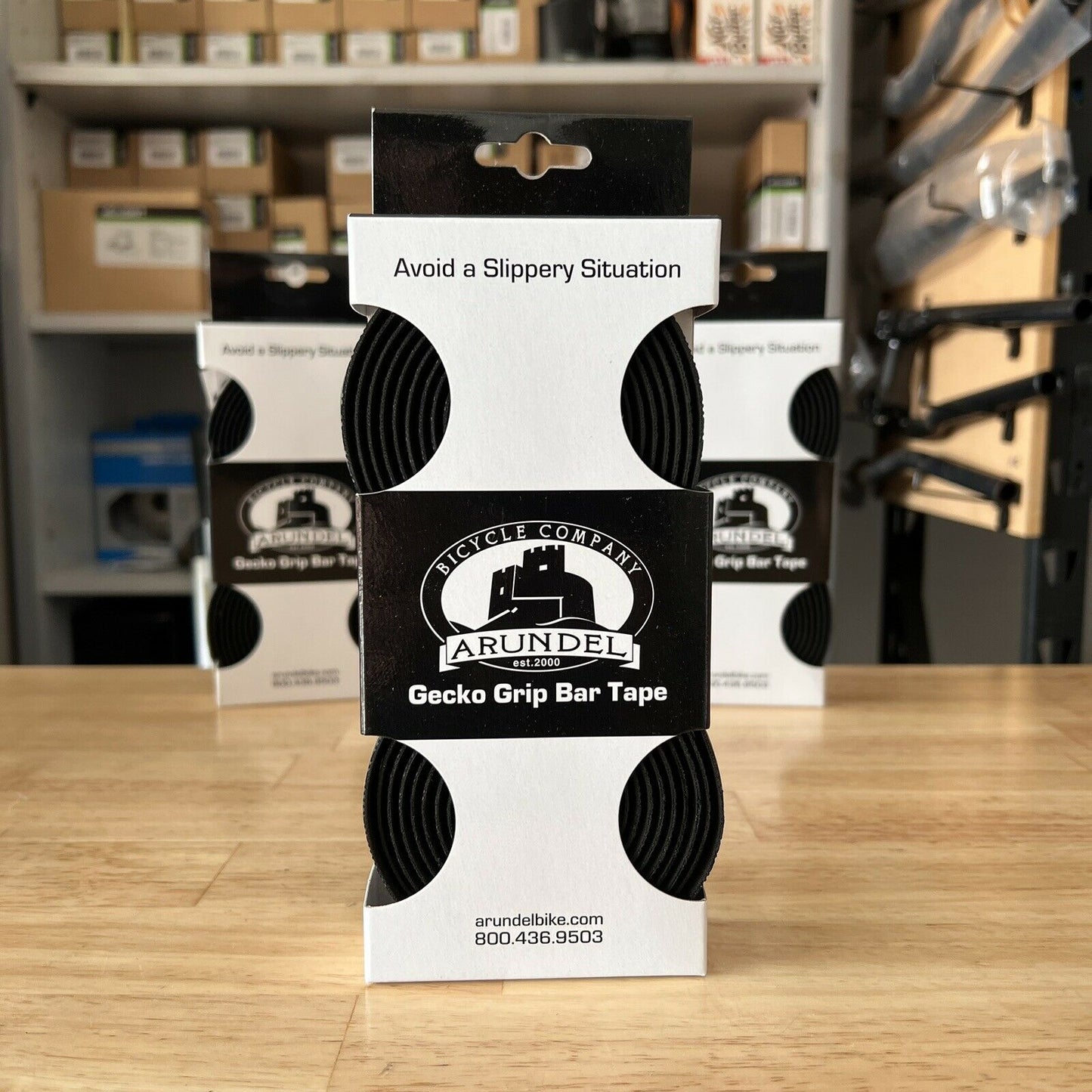 Arundel Gecko Grip Bar Tape - Black