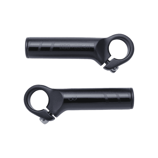 BBB - TrailMonkey Bar End Grips 100mm Mtb Flat Bar Side Grip Black