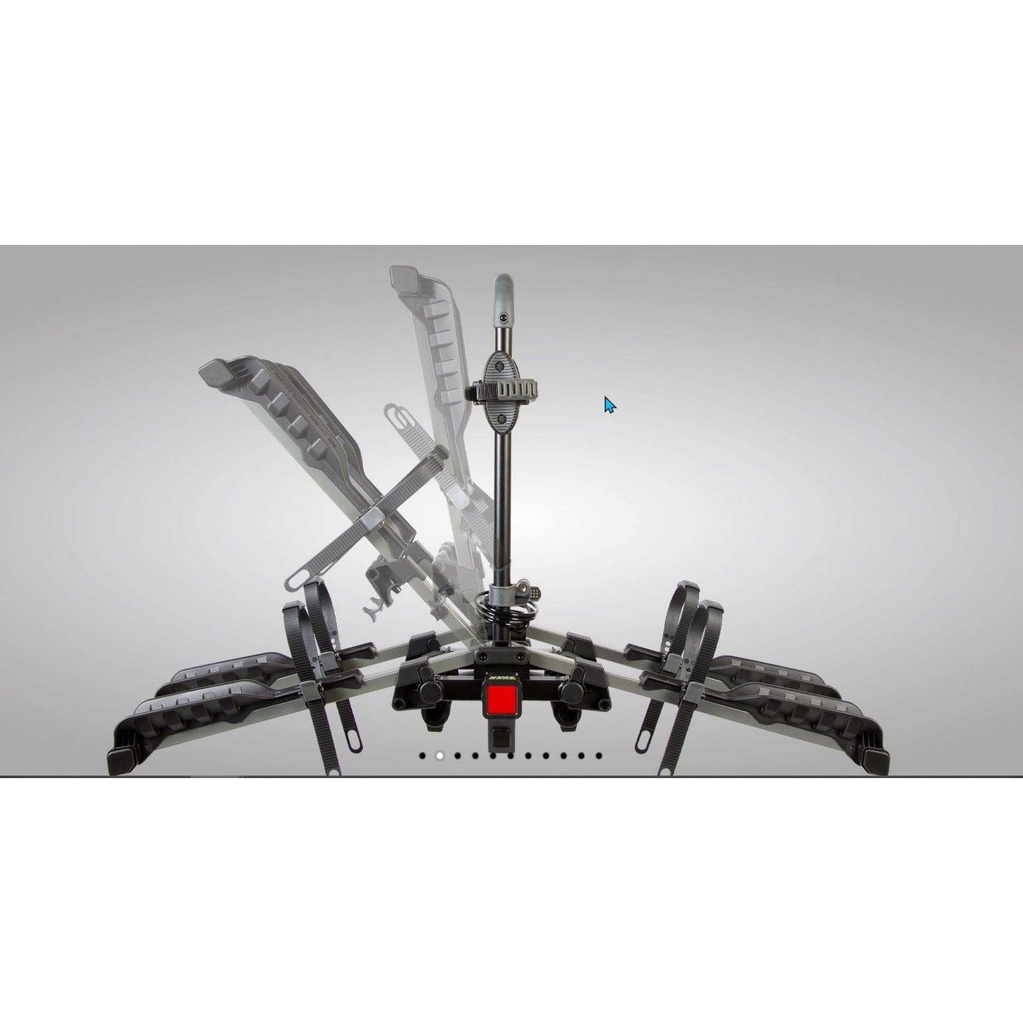 BUZZRACK Eazzy H2 Hitch Bike Rack - 2 Bike Platform Carrier