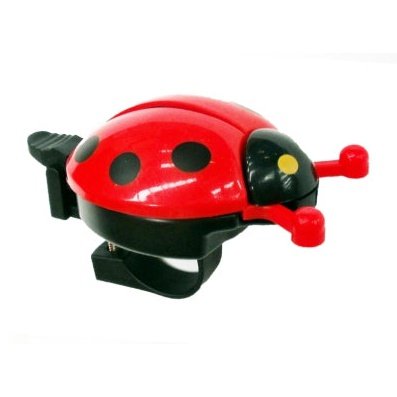 BikesUp BELL Flick Bell Ladybug Bike Bell Red 25.4mm BB Fit