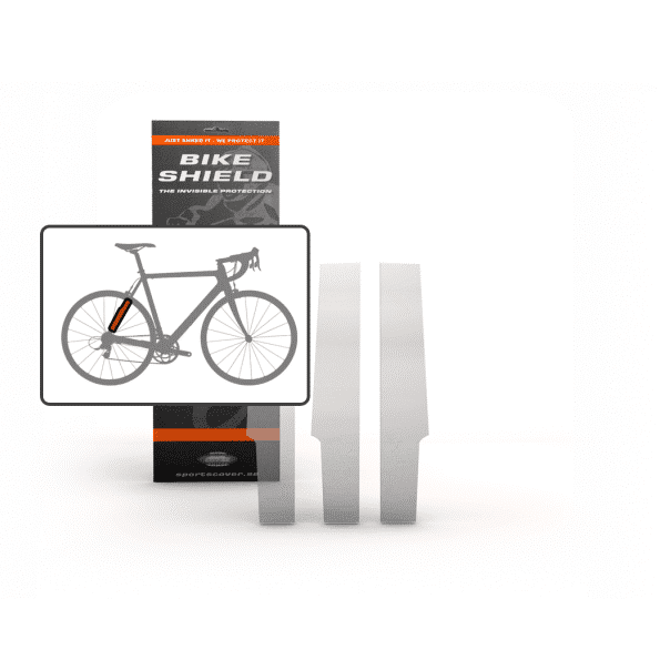 Bikeshield Stay Shield 3 - Clear Bike Protection