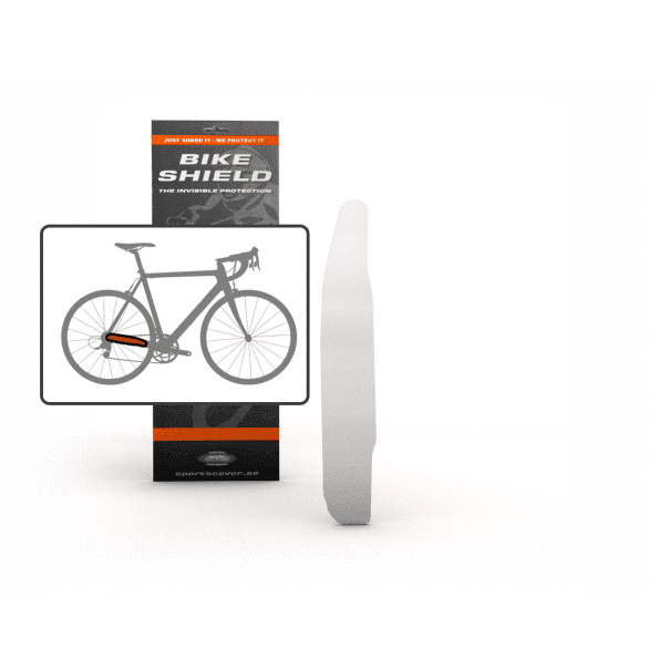 Bikeshield Stay Shield - Clear Bike Protection