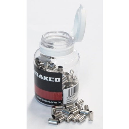 Brass End Cap 5mm for Brake/Gear - 200pcs/bottle