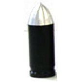Bullet Cap Black A/V Connector
