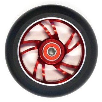 Bulletproof Alloy Scooter Wheel 110mm with ABEC-9 Bearing and Red Core