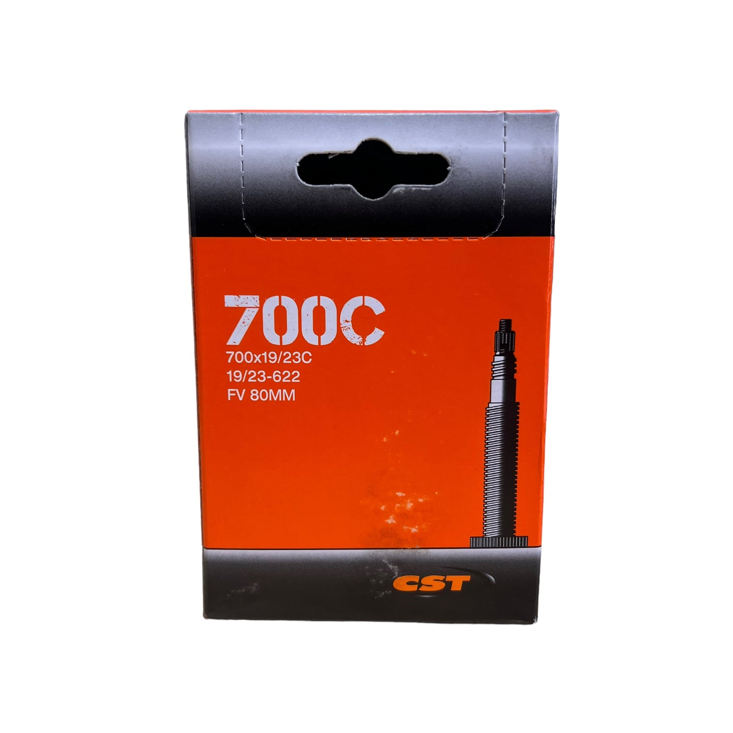 CST - 700 x 19 - 23C Presta Valve 80mm Threaded Bike Tube